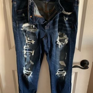 American eagle jegging crop